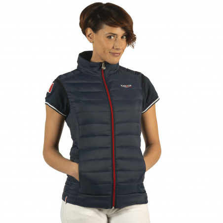 Gilet da donna senza maniche France Collection Flags & Cup