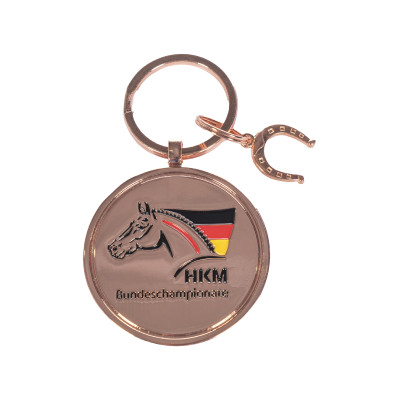 Porte-clés HKM Bucha Or rose