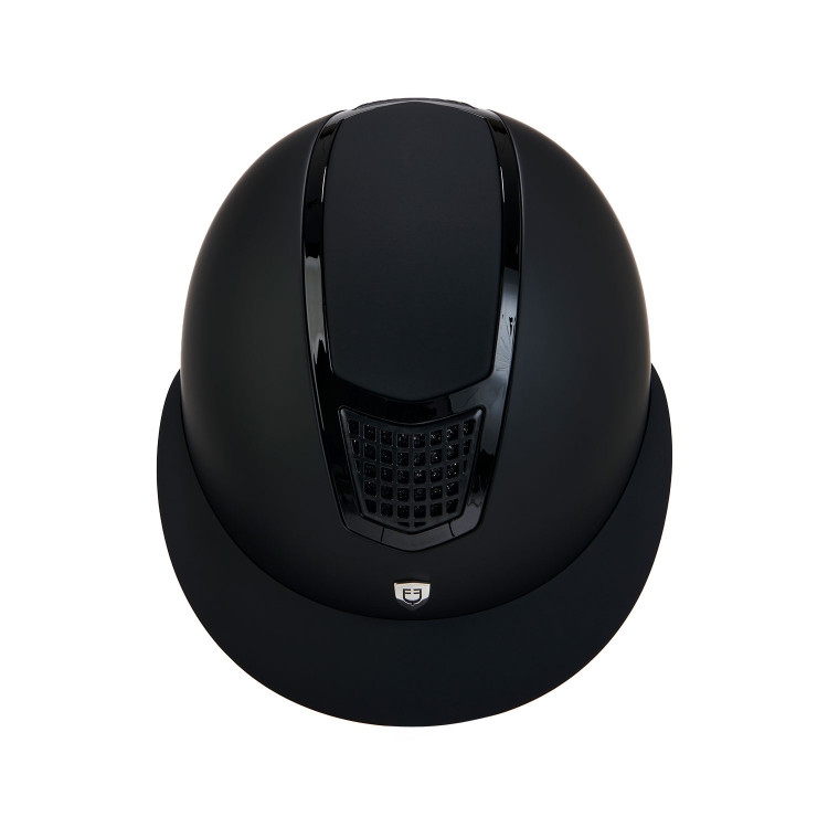 Casco ultra-leggero in plastica opaca resistente con ampia visiera (3 imbottiture) Eclipse Equestro Casco ultra-leggero in plastica opaca resistente con ampia visiera (3 imbottiture) Eclipse Equestro