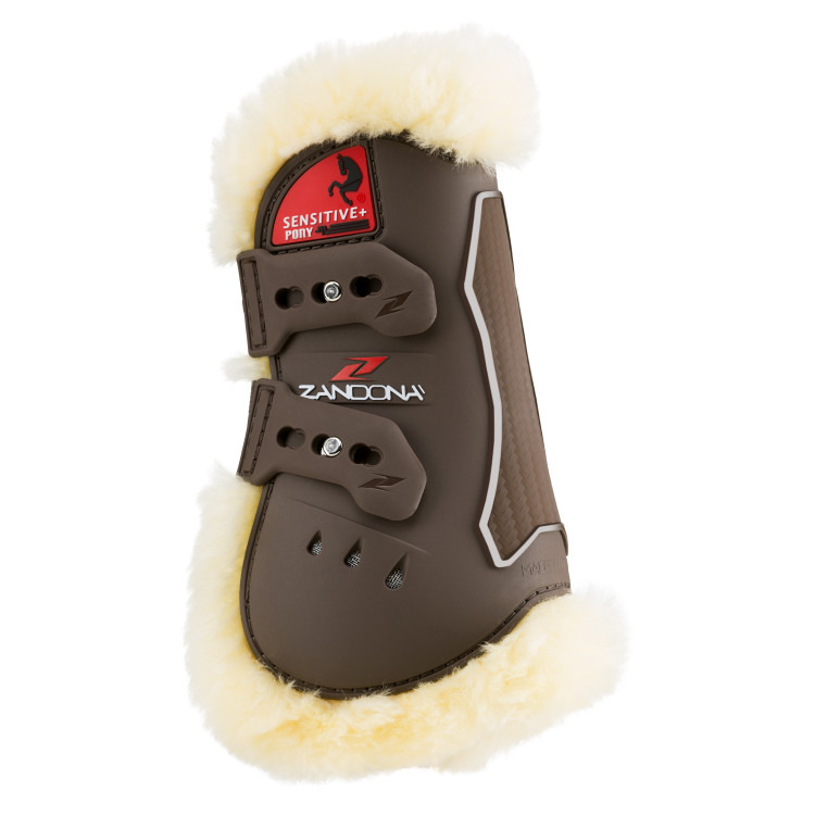 Stinchiere in montone Zandona Carbon Air Sensitive+ pony