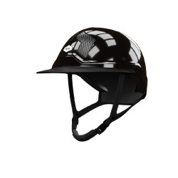 Casco Flex-on Armet nero visiera Mista Star Sottogola nera