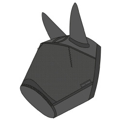 Maschera anti-mosche/anti-UV Equithème Doux