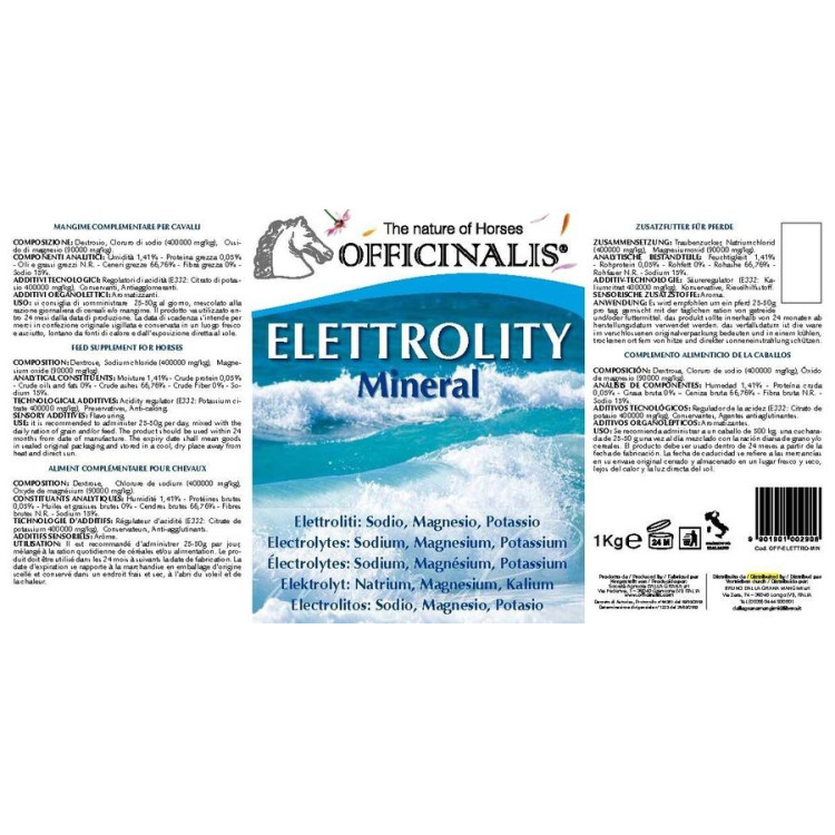 Integratore alimentare Officinalis® Elettroliti & Minerali