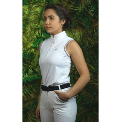 Polo SANTANA donna senza maniche Flags & Cup