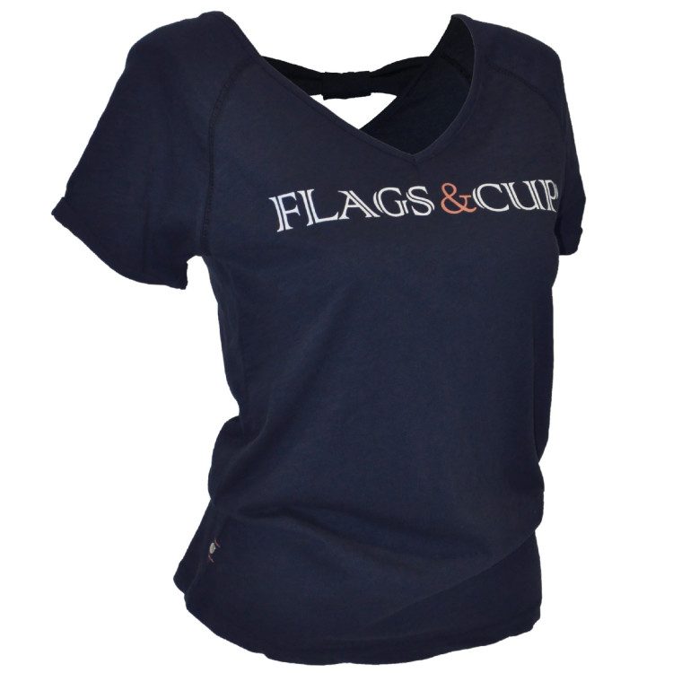 T-shirt donna Amaluza Flags & Cup