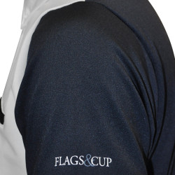 Polo da uomo Urbano a maniche lunghe Flags & Cup Polo da uomo Urbano a maniche lunghe Flags & Cup