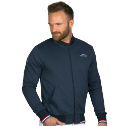 Felpa con zip da uomo France Edizione Limitata Flags & Cup