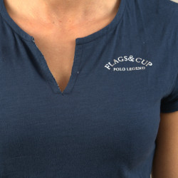 T-Shirt Donna Ocana Flags & Cup T-Shirt Donna Ocana Flags & Cup