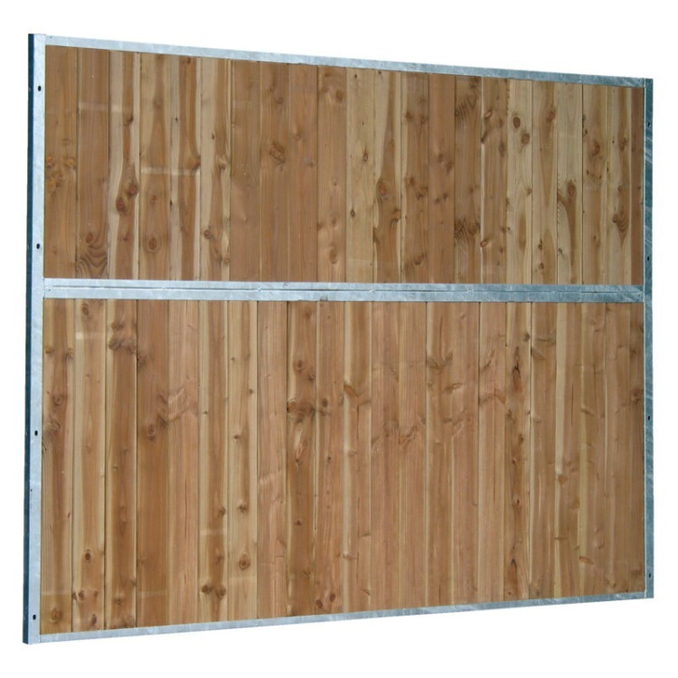 Separazione per box fisso in legno pieno 0,5 m La Gée