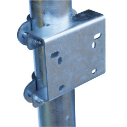 Piastra con 1/2 staffa di fissaggio per abbeveratoio Polyflex NC La Gée
