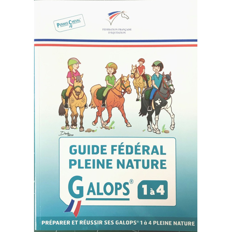 Guida Federale FFE equitazione all’aperto Galops® da 1 a 4