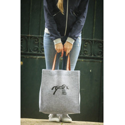 Borsa Pénélope Feltro Grigio / nero Borsa Pénélope Feltro Grigio / nero