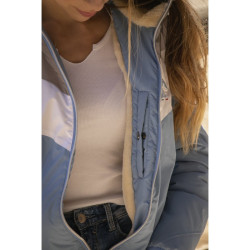 Giacca Pénélope Lecciblock Blu artico Giacca Pénélope Lecciblock Blu artico