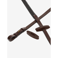 Fermareni in gomma LeMieux Marrone