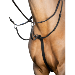 Martingala ad anelli LeMieux Arika Nero / argento