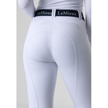 Pantaloni LeMieux Amara II Full Seat Bianco