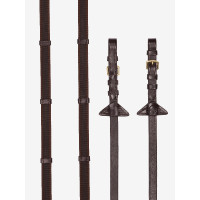 Redini Continental LeMieux in gomma Avana / ottone Marrone
