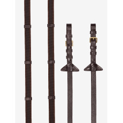 Redini Continental LeMieux in gomma Avana / ottone Marrone