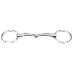 Filet da briglia 2 anelli Sprenger Satinox 14 mm Filet da briglia 2 anelli Sprenger Satinox 14 mm