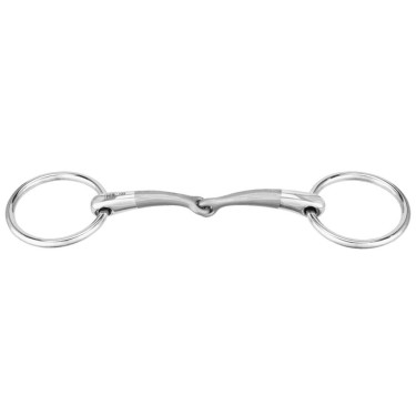 Filet da briglia 2 anelli Sprenger Satinox 14 mm Filet da briglia 2 anelli Sprenger Satinox 14 mm