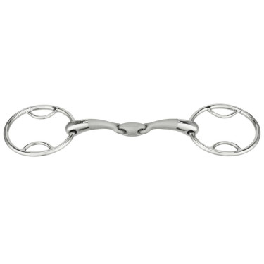 Filet a 2 anelli Sprenger Satinox con doppio snodo Filet a 2 anelli Sprenger Satinox con doppio snodo