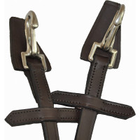 Bridon Easy Mors T di T Havana scuro Marrone