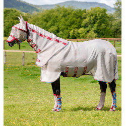 Coperta anti-mosche Horseware Rambo Protector con disco