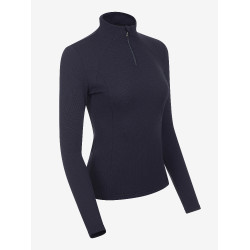 Baselayer testurizzato con zip LeMieux Alice