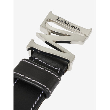 Cintura monogramma LeMieux Nero
