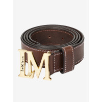 Cintura monogramma LeMieux Marrone