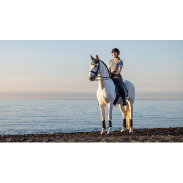 Sottosella LeMieux Earth Dressage Square Oceano Blu