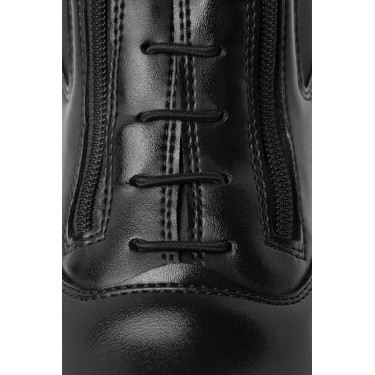 Stivali Horze in pelle Horze Kingston con doppia cerniera da donna Nero Stivali Horze in pelle Horze Kingston con doppia cerniera da donna Nero