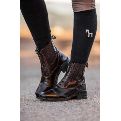 Stivali Horze in pelle Horze Kingston con doppia cerniera da donna Stivali Horze in pelle Horze Kingston con doppia cerniera da donna