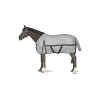 Coperta antimosche Horze Paso Fino con protezione UV Grigio titanio