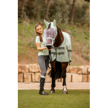 Coperta antimosche Horze Paso Fino con protezione UV Ruscello verde