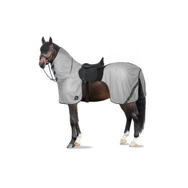 Coperta anti-mosche per equitazione Horze Paso Fino con collo rimovibile e protezione UV Coperta anti-mosche per equitazione Horze Paso Fino con collo rimovibile e protezione UV