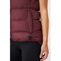 Gilet imbottito senza maniche con cappuccio Horze Callie donna Gilet imbottito senza maniche con cappuccio Horze Callie donna