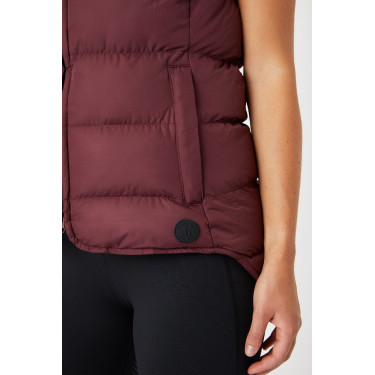 Gilet imbottito senza maniche con cappuccio Horze Callie donna Gilet imbottito senza maniche con cappuccio Horze Callie donna