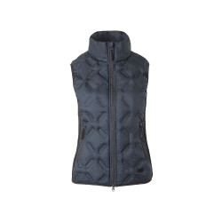 Gilet da equitazione senza maniche da donna Horze Shelly Blu marino scuro