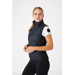 Gilet da equitazione senza maniche da donna Horze Shelly Blu marino scuro Gilet da equitazione senza maniche da donna Horze Shelly Blu marino scuro