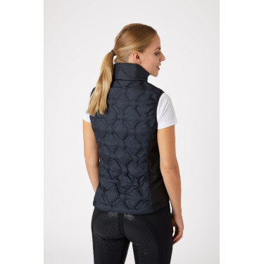 Gilet da equitazione senza maniche da donna Horze Shelly Blu marino scuro Gilet da equitazione senza maniche da donna Horze Shelly Blu marino scuro