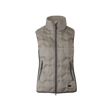 Gilet da equitazione senza maniche da donna Horze Shelly Marrone morel