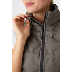 Gilet da equitazione senza maniche da donna Horze Shelly Marrone morel