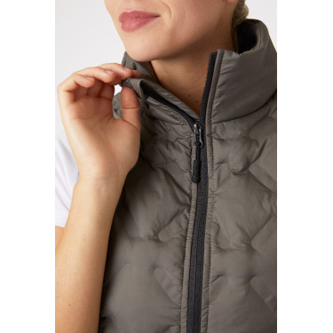 Gilet da equitazione senza maniche da donna Horze Shelly Marrone morel