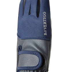 Guanti da equitazione estivi da donna B Vertigo Carla Mesh Blu marino scuro