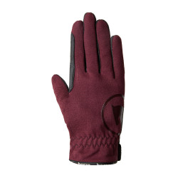 Guanti da equitazione estivi Horze Nichelle donna Port Royale Bordeaux