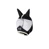 Maschera antimosche B Vertigo Delux con pelliccia sintetica Blu marino scuro Maschera antimosche B Vertigo Delux con pelliccia sintetica Blu marino scuro