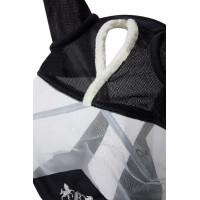 Maschera antimosche B Vertigo Delux con pelliccia sintetica Blu marino scuro Maschera antimosche B Vertigo Delux con pelliccia sintetica Blu marino scuro