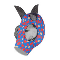 Maschera anti-mosche Horze elastica da infilare Giallo banana Maschera anti-mosche Horze elastica da infilare Giallo banana