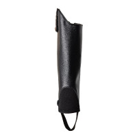 Mini-chaps Horze Portland per bambini con cinturino Nero Mini-chaps Horze Portland per bambini con cinturino Nero